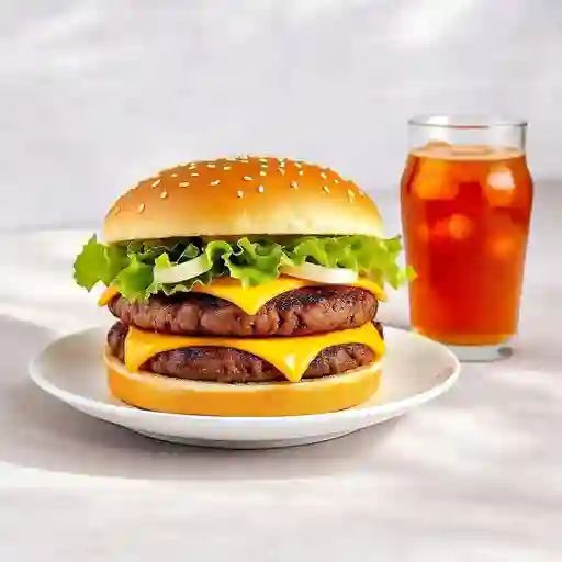 Hamburguesa Doble Carne