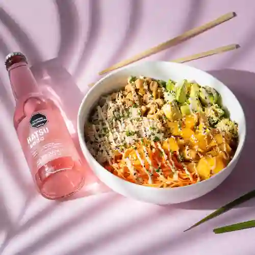 Combo Poke Sushi Atún Tropical