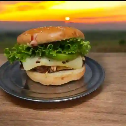 Hamburguesa sencilla