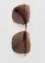 Gafas de Sol Duna Oro Talla 99 Mujer Mango