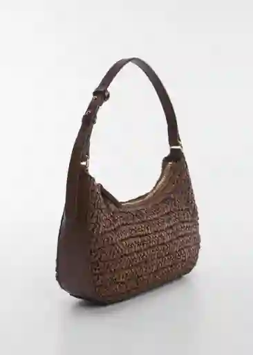 Bolso M Tenerife Chocolate Talla 99 Mujer Mango