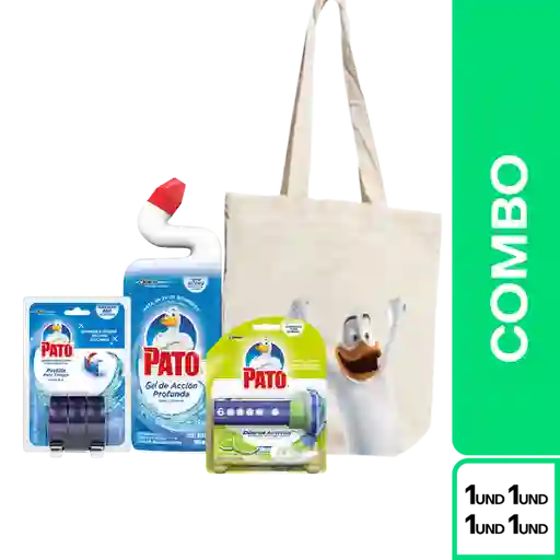 Combo Pato Discos Activos + Gel Brisa Marina + Pastilla Marina