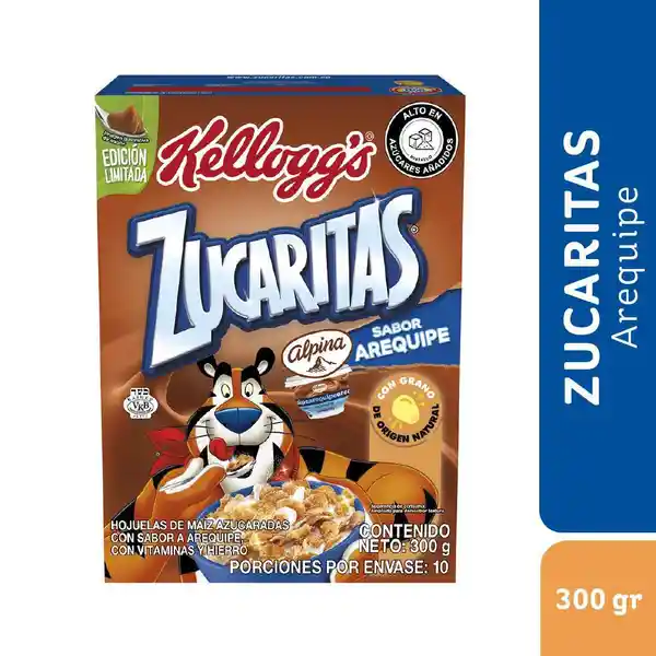 Zucaritas Cereal Hojuela Maíz Azúcar Arequipe