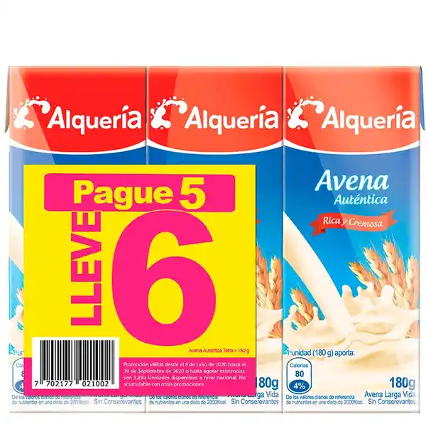 Alquería Avena Autentica