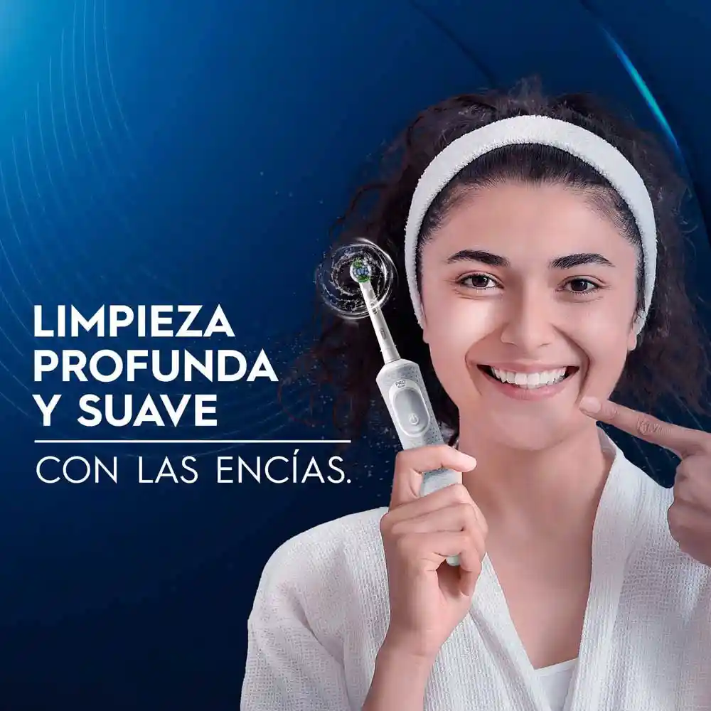 Oral-B Cepillo de Dientes Eléctrico Pro Series 1 Con Cabezal Redondo 