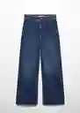 Jean Catherin Tejano Oscuro Talla 46 Mujer Mango