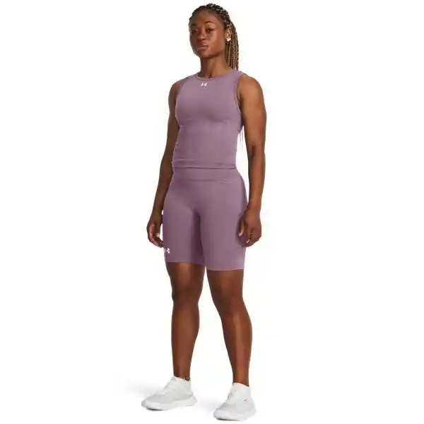 Under Armour Camiseta Train Seamless Mujer Morado LG 1379148-500