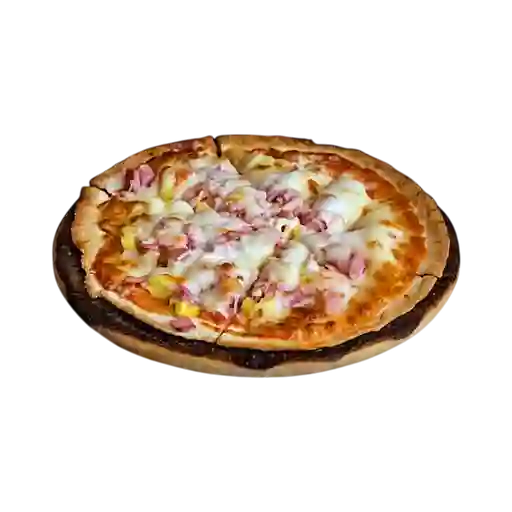 Porción pizza de hawaiana