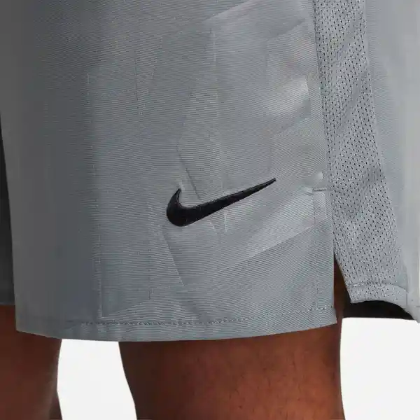 Nike Short Df Challenger 9ul HbrPara Hombre Gris Talla M