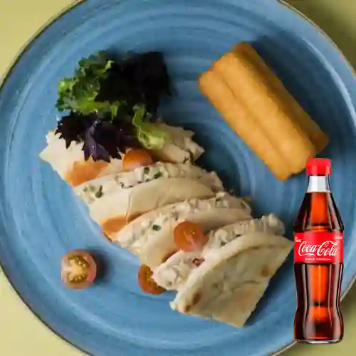 Combo Sanduche Atún + Coca Cola Original 300ML