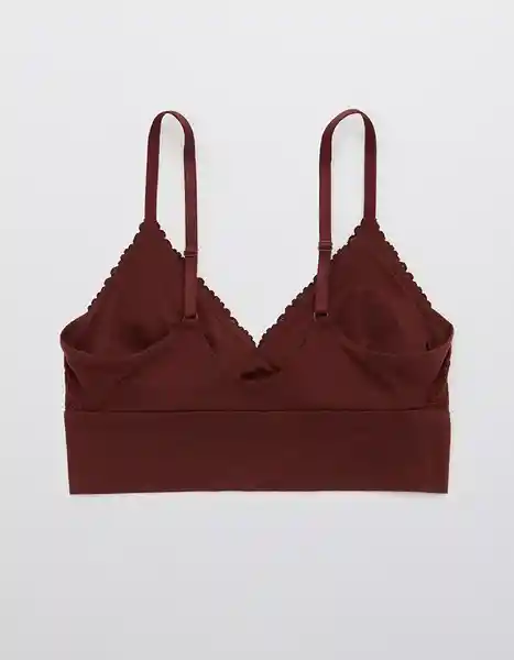 Bralette Aerie Vinotinto Talla Large American Eagle 26933178