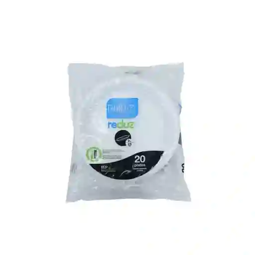 Darnel Plato Espumado Wave 23 cm