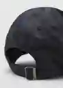 Gorra Basic Negro Talla 99 Hombre Mango