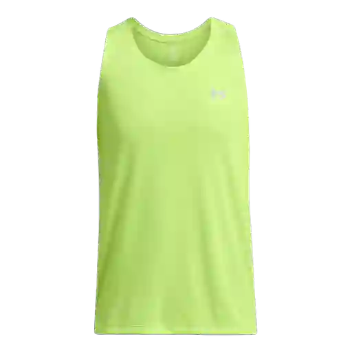 Under Armour Camiseta Launch Singlet Polo Verde 1382585-304