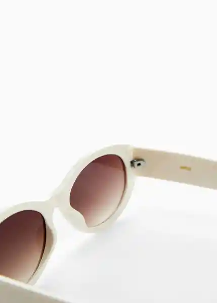 Gafas de Sol Fabiola Blanco Talla 99 Mujer Mango