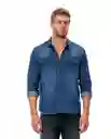 Camisa Hombre Azul Talla S 194044U Rifle