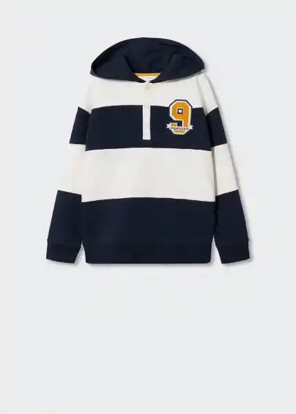 Sudadera Nine Navy Talla 06 Niños Mango