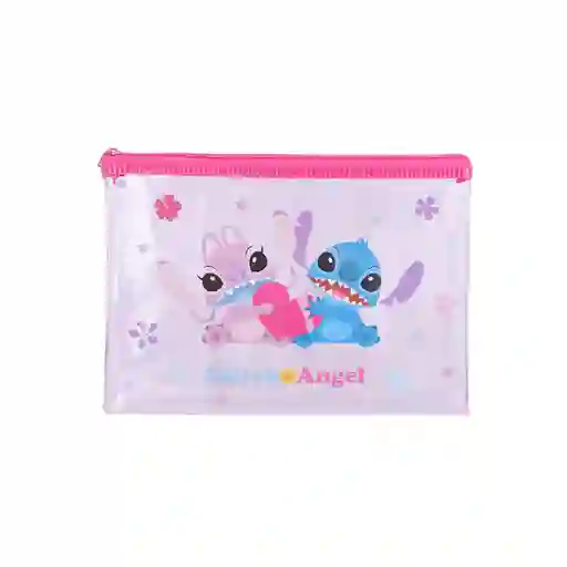 Cartuchera Lilo & Stitch Disney Rosa Miniso