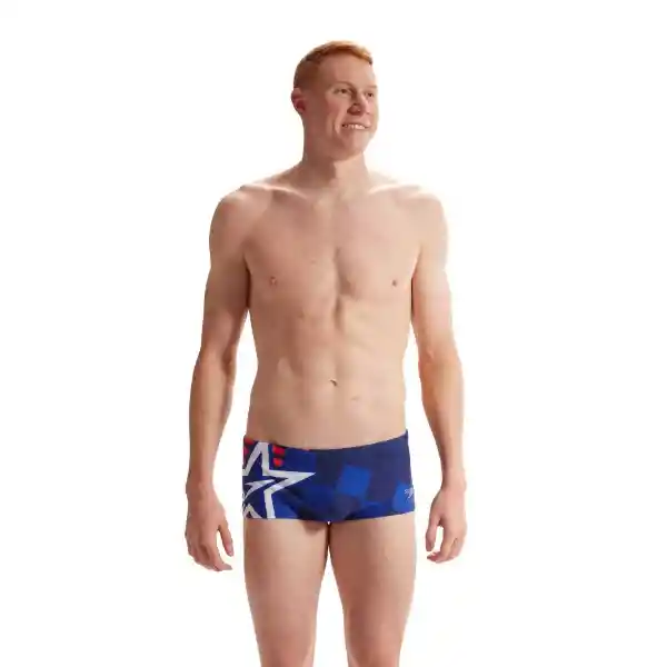 Pantalón Baño Plmt Digi Bf Amarillo Blue/Red 30 Speedo