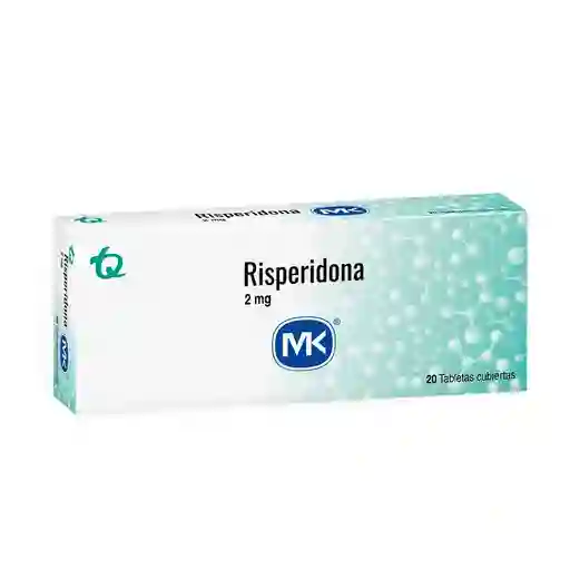 Mk Risperidona (2 mg) 20 Tabletas