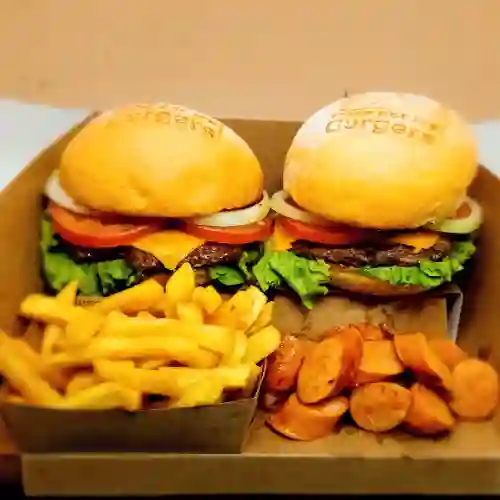 Burger box chorizo parrillero