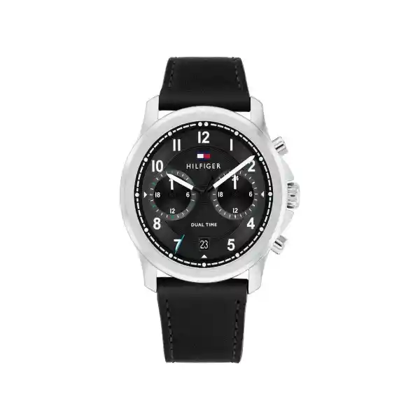 Reloj Wesley Hombre Negro 1710624 Tommy Hilfiger