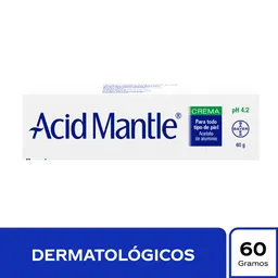Acid Mantle Crema Acetato de Aluminio pH 4.2 Tubo x 60 gr