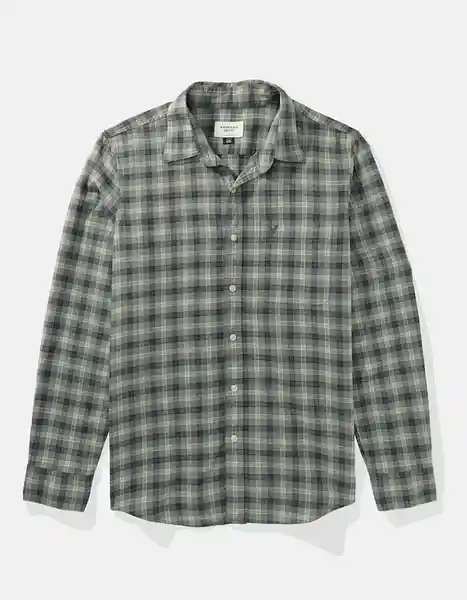 Camisa Hombre Verde Talla Small American Eagle 01532576