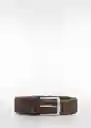 Cinturón Elástico Khaki Talla 91 Hombre Mango