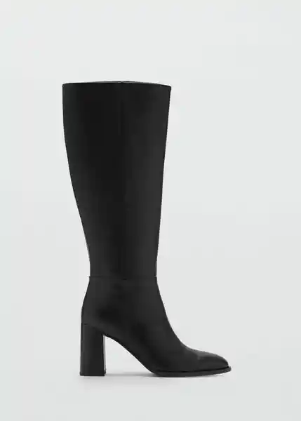 Botas Follow Negro Talla 36 Mujer Mango