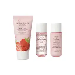 Set Cuidado Facial Hidratante Serie Strawberry Miniso