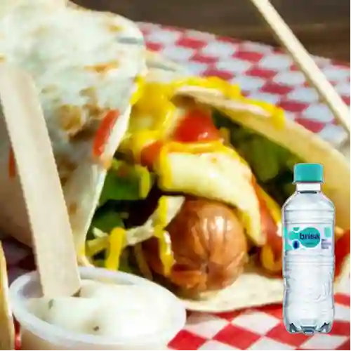Combo Perro Super Especial Tortilla +Brisa S/gas 280ML