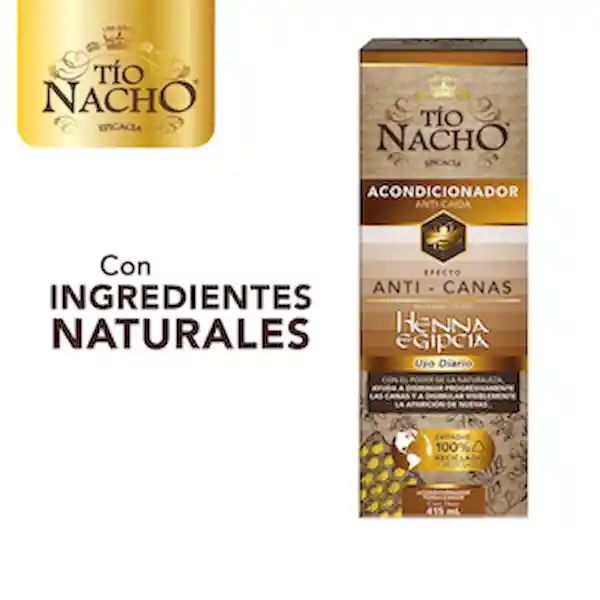 Tío Nacho Set Shampoo y Acondicionador Anticanas