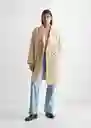 Abrigo Trench Beige Talla 19 Teen Niñas Mango