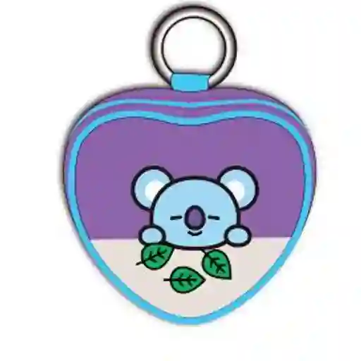 Monedero Corazón Serie Bt21 Koya Miniso