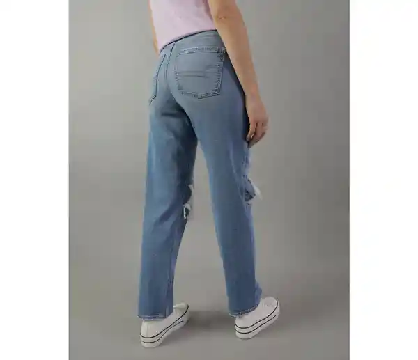 Pantalón Jean Super High-Rise Azul Talla 8 American Eagle