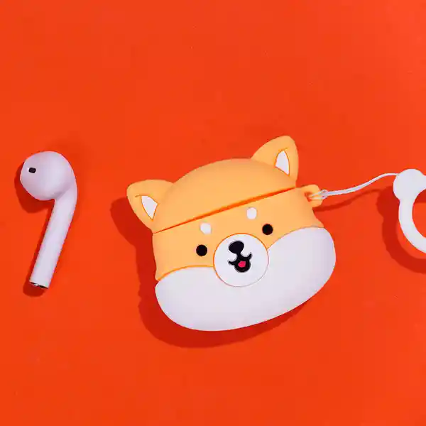 Funda Protectora de Audífonos Mini Family Shiba Miniso