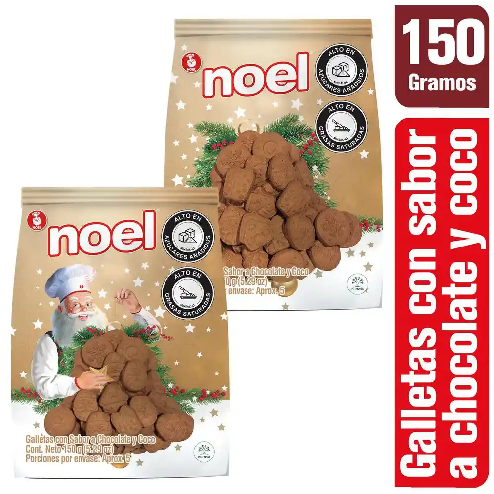 Noel Galleta Navidad Choco Coco