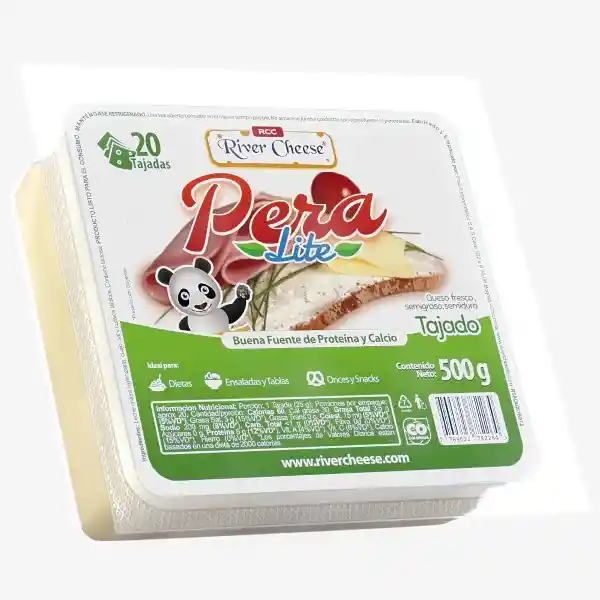 Queso Pera Light Tajado River Cheese