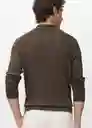 Camiseta Polo Taurus Khaki Talla M Hombre Mango