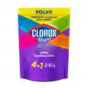 Quitamanchas Sin Cloro Clorox Ropa 4 en 1 Color en Polvo 450 g