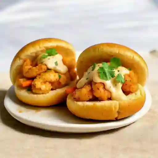 Crunchy Shrimp Bao