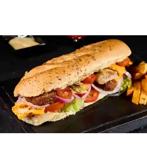 Sándwich de Falafel (Vegetariano)