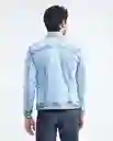 Chaqueta Masculino Azul Cristalino Claro S Chevignon