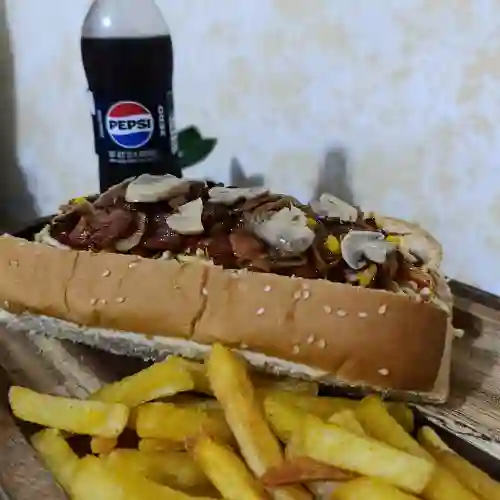 Combo Perrito Champiñones