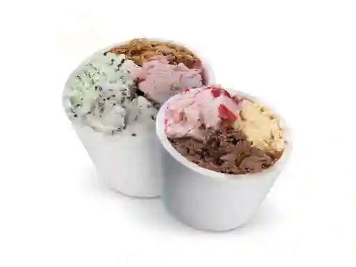Helado en Vaso Doble