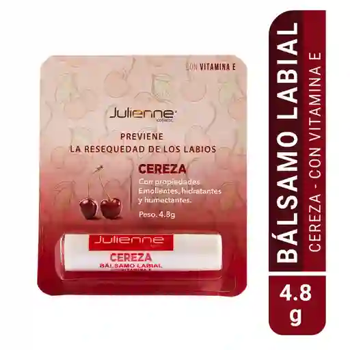 Balsamo Labial Julienne Cereza