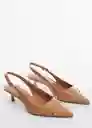 Zapatos Tachi Mujer Camel Talla 42 Mango