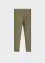 Leggings Eliop Khaki Talla 09 Niñas Mango