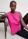 Blusa Maracuyá Fucsia Talla 18 Mujer Mango